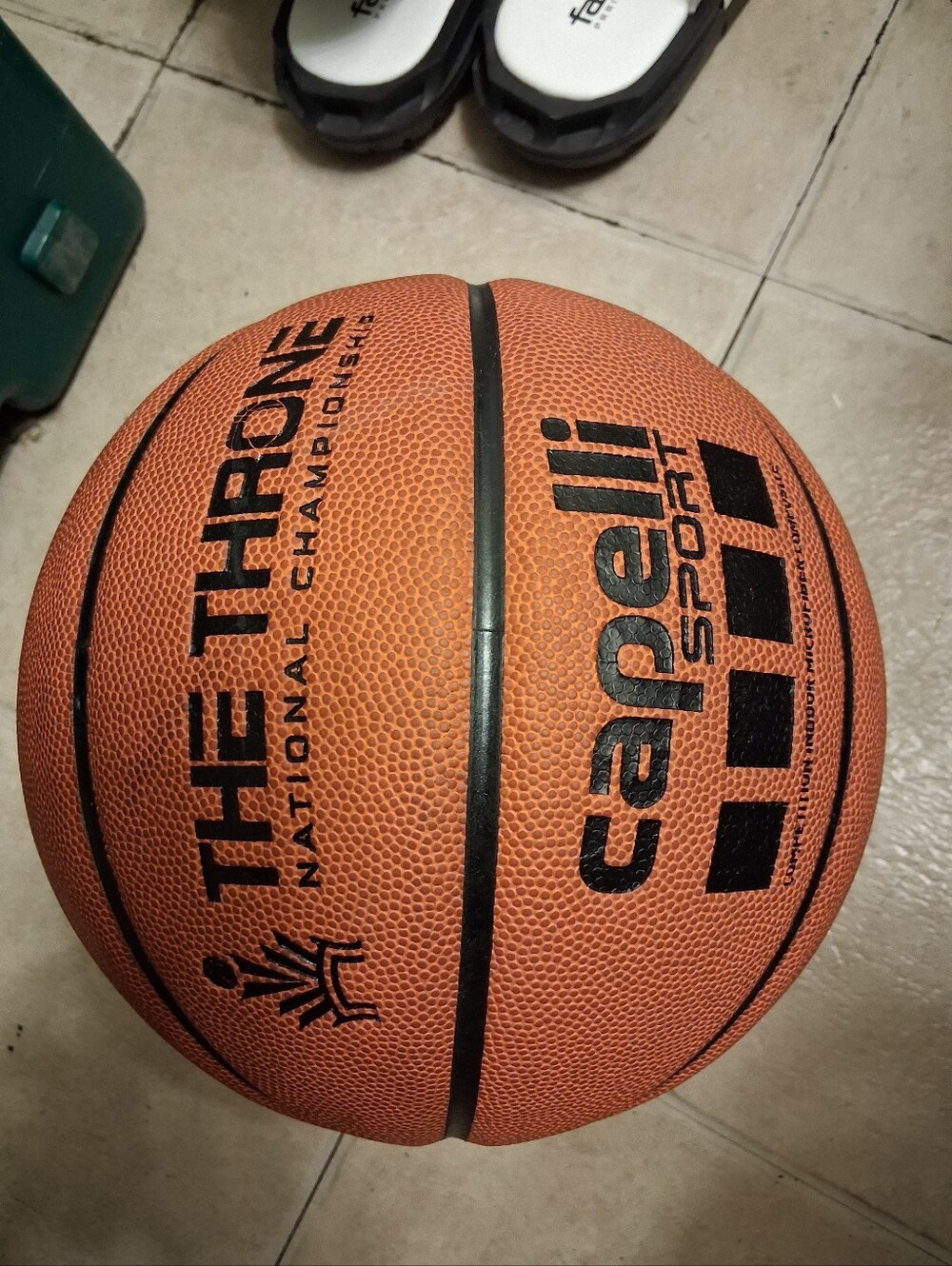 Capelli of New York Basketball - Orange/Black new Size 6